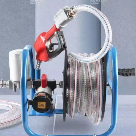 Електрическа помпа за гориво 380 W – 220 V, до 50 л/мин, с маркуч и пистолет