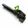 Акумулаторен листосъбирач 3 в 1 STAHLMAYER  36V + 36V, 2 × 8.0 Ah, с 2 торби по 40 литра