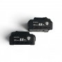Акумулаторен листосъбирач 3 в 1 STAHLMAYER  36V + 36V, 2 × 8.0 Ah, с 2 торби по 40 литра