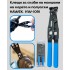 Клещи за скоби на маншони на карета и полуоски HAWEK  HW-1091