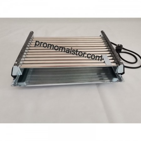 Българска електрическа скара от неръждаема стомана 1600W без капак Българска електрическа скара от неръждаема стомана 1600W без капак