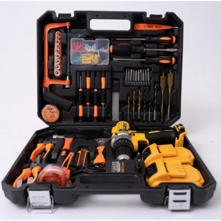 Акумулаторен ударен винтоверт KRAFTROYAL 111 части 36V 8Ah  Акумулаторен ударен винтоверт KRAFTROYAL 111 части 36V 8Ah