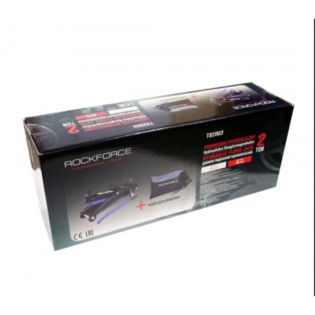 Нископрофилен крик тип крокодил ROCKFORCE 2 тона + подарък калъф Нископрофилен крик тип крокодил ROCKFORCE 2 тона + подарък калъф