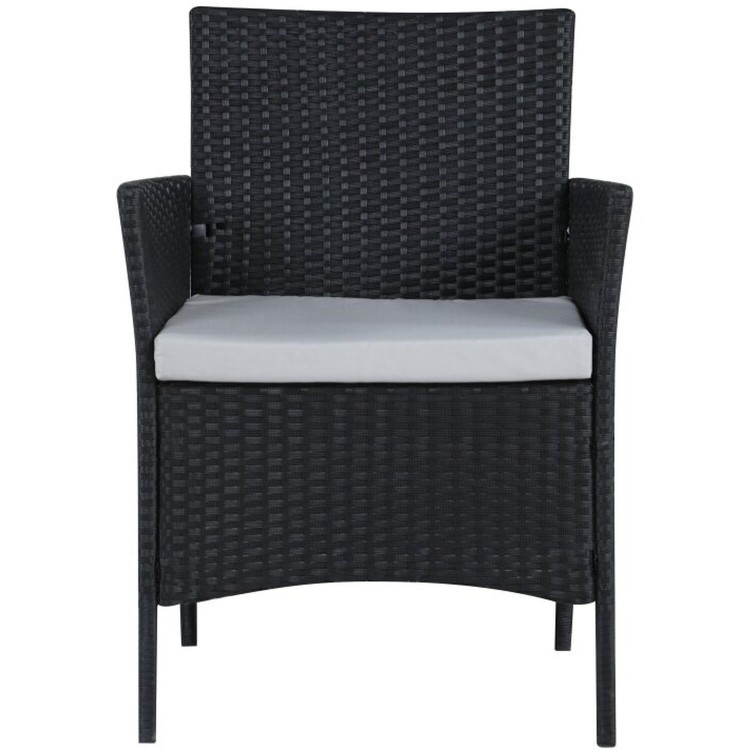 Градински ратанов комплект от 4 части Градински ратанов комплект от 4 части