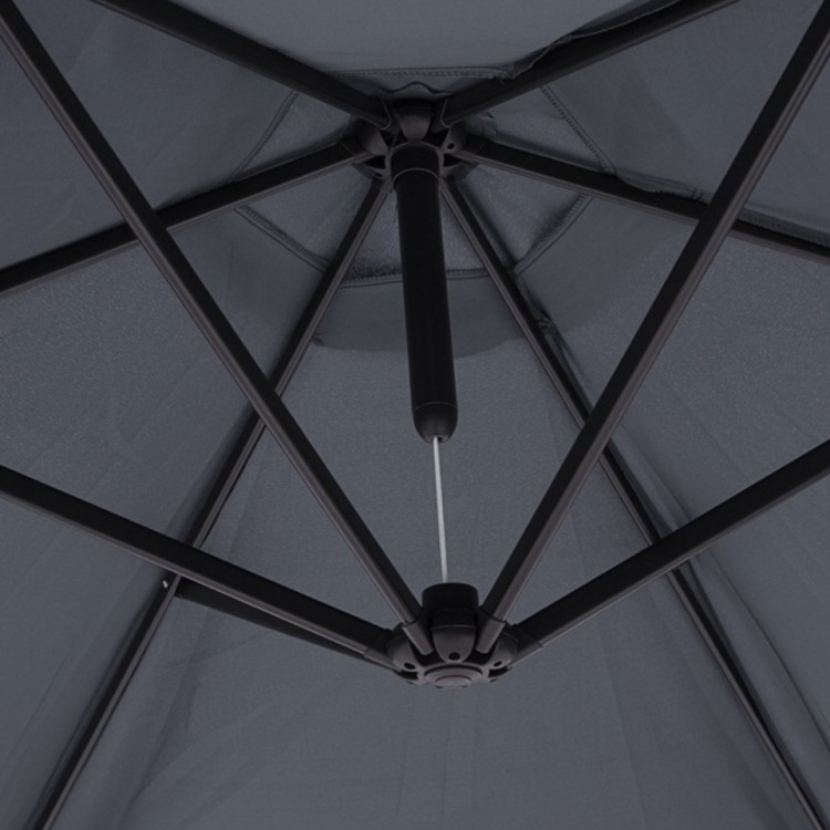 Градински чадър тип kамбана с манивела 3 метра Градински чадър тип kамбана с манивела 3 метра