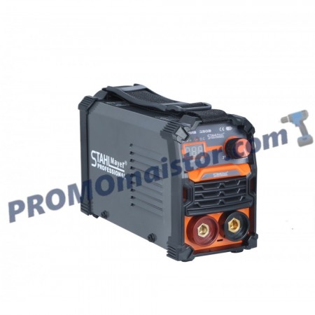 Професионален инверторен електрожен STAHLMAYER 350А с дисплей в куфар + соларни очила