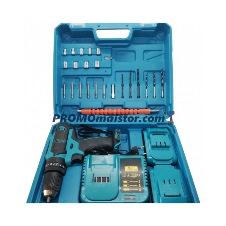 ПРОМО ПАКЕТ Винтоверт  36V 8Ah + Гедоре 46 части ПРОМО ПАКЕТ Винтоверт  36V 8Ah + Гедоре 46 части