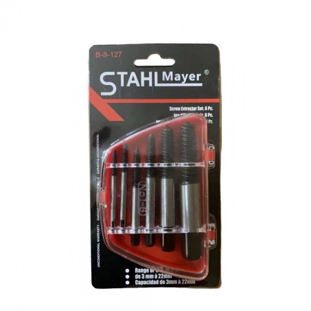 Екстрактори за болтове 6 части STAHLMAYER