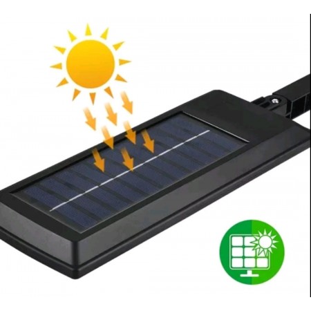 Комплект 3 броя соларна лампа NEW DRAGON 2400W SL-144 COB