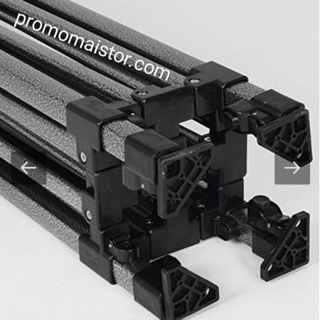 Супер усилена сгъваема градинска шатра тип хармоника 3х3 м.